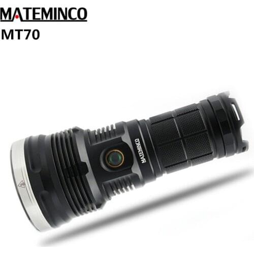 NEW Mateminco MT70 Flashlight CREE XHP70.2 LED max 6000 Lumens handheld light 1039 Meter Long Throw outdoor search light