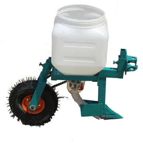 Single-row micro-tiller agricultural machinery fertilizer applicator, fertilizing basket