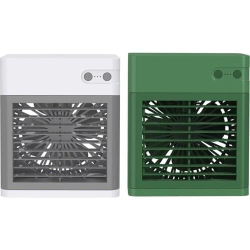 Mini USB Portable Air Cooler Fan Air Conditioner Desktop Air Cooling Fan Humidifier Purifier For Home Office Bedroom