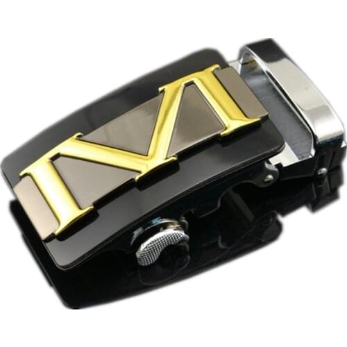 Wholesale Alloy Automatic belt buckle for men Designers High quality Suitable for leather width 3.5cm Fashion Brand Male luxury