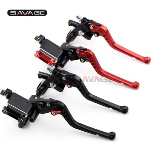 Clutch & Brake Master Cylinder Levers For HONDA MSX125 GROM SF CBF125 Stunner CBF190X CB 190R Motorcycle Accessories Kit