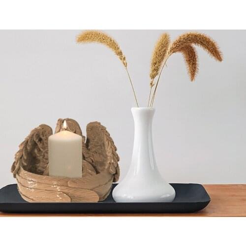 Q39C Silicone Mould for Aromatherapy Candle Stand Present on Friendship Non-toxic Christmas Thanksgiving Wedding Birthday