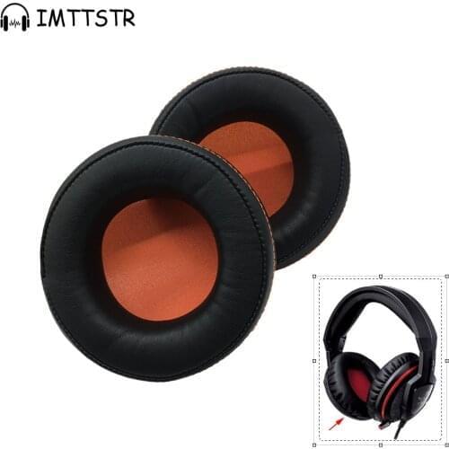 Replacement Earpads for ASUS ORION ROG Spitfire USB Audio Processor 7.1 Virtual Headphones Cushion Cover Pillow Headset