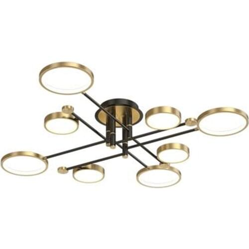 Modern minimalist living room lamp light luxury art Nordic restaurant chandelier