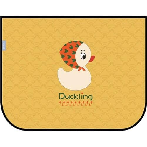 Universal Cute Sunshade Automatic Telescopic Curtain Magnetic Side Window Curtain Car Baby Sun Shade Solar UV Protection Funny