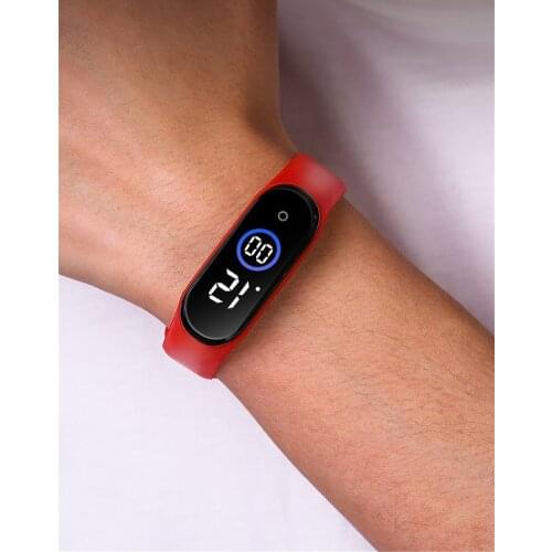 Waterproof Children Boys Girls Digital LED Quartz Alarm Date Sports Wrist Watch Hot Sales Sport Watches Laosibin