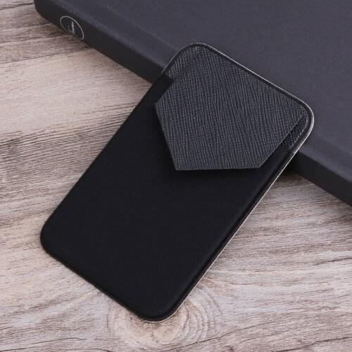 Y166 Elastic Mobile Phone Wallet Credit ID Card Holder Adhesive Pocket Sticker Case