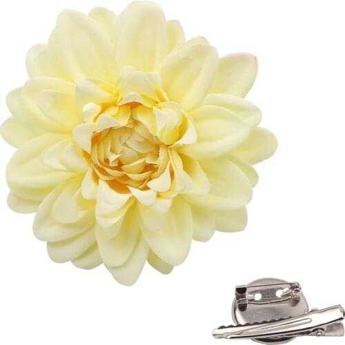 Gardenia Hair Flower Clip, Gardenia Hair pins , Wedding Hair Clip, Rockabilly Wedding Headwear party girls Hair Accessories