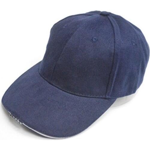 2018 Outdoor Sport Cap LED Flashlight Fishing Hat Hiking Caps Night Walking Cycling Hunting Hats Sport Baseball Caps