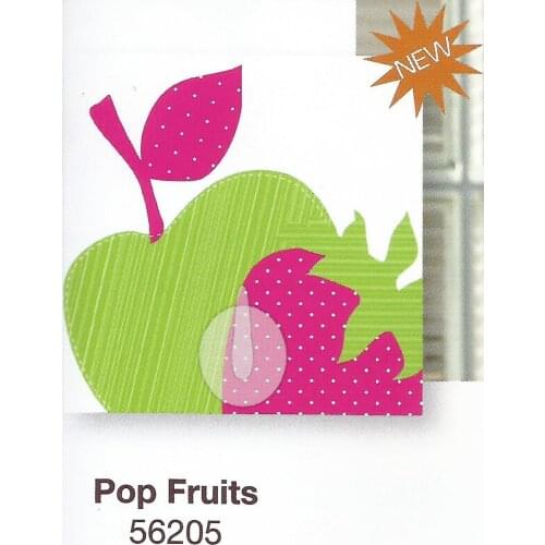 24 packs/box 3D vinyl stick magic HOOK Pop Fruits perfect DIY wall kitchen tile accessory kid room toy hobby