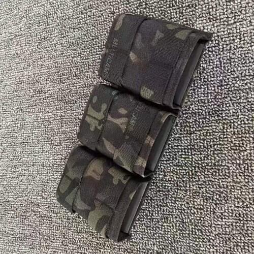 5.56 Tactical Vest Triple Magazine Pouch 5.56 + 5.56 + 5.56 System Magazine Ammo Clip Bags Holder Pocket