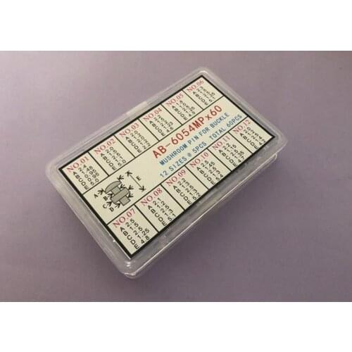 60PCS Stainless Steel Center Locking Pin or Mushroom Head for the Bottom of a Clasp