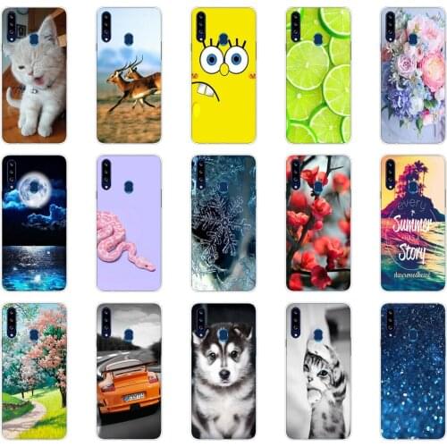 Case For Samsung Galaxy a20E Case cover Silicon soft tpu coque on For Samsung A20 A20s a207 SM-a207f bumper copas shockproof 2