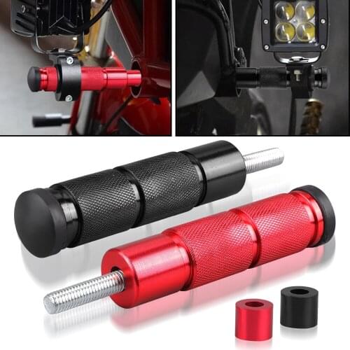 Aluminum Motorcycle Rearset Footrests Foot Rest Foot Pegs Pedal Moto spotlight stand Bracket For Yamaha for Honda for Suzuki