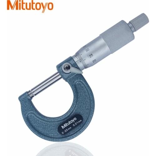 Mitutoyo 103-137/138/139/140 Outside Micrometer 0-25-50-75-100mm/0.01 Measure Calipers 103-129/130 0-25-50mm/0.001mm Micrometro