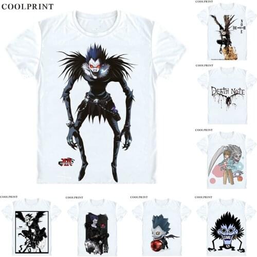 Near Ryuk Matt Ryuku Shinigami T Shirt Death Note Desu Noto Men Casual TShirt Premium T-Shirt Printed Short Sleeve Shirts