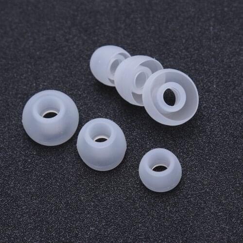 Non-toxic Wireless In Ear Earphone Eartips 6pcs Comfortable Silicone Elastic Earbuds Replacement Universal for KZ LZ A4 DZ9