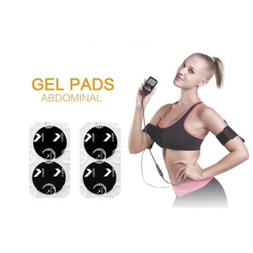 2018 New female arms training belt replacement gel 4 Adhesive Gel Pads female Arms Toning Pads NEW ARMS Training belt patch