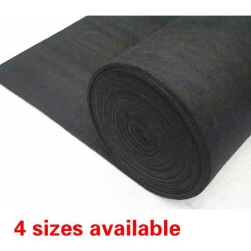 New Arrival Soft Graphite Carbon Felt High Temperature Carbon Fiber For Contamination Adsorption Cleaning 1Pcs