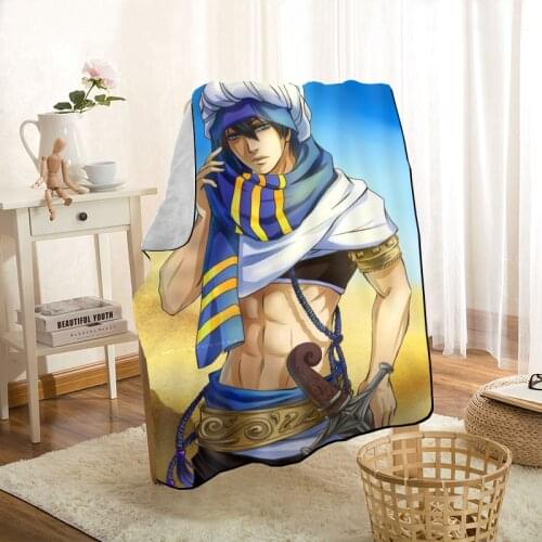 HEARMNY Nanase Haruka Anime Boy Blanket Super Soft Warm Microfiber Fabric Blanket For Couch Throw Travel Adult Blanket