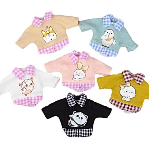 1 set obitsu 11 ob11 Doll clothes lovely animal monster doll Clothes ob11 GSC 1/12 BJD Molly bjd doll clothes doll accessories