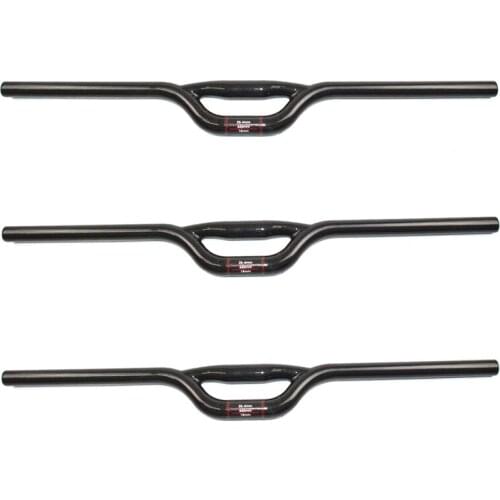 Full carbon fier child handlebar MTB bike BMX bicycle handlebar bars25.4mm * 480 to 660mm mountain bike parts handlebars matte