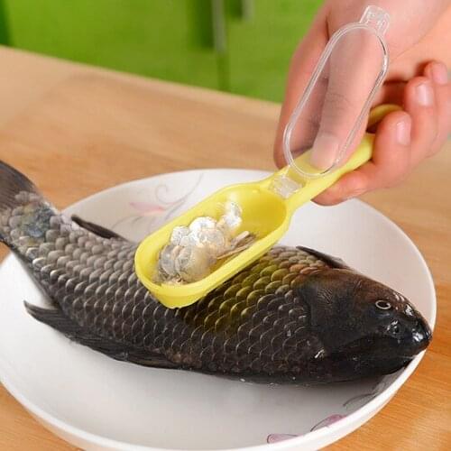 Fish Skin Brush Scraping Fishing Scale Brush Graters Fast Remove Fish knife Cleaning Peeler Scaler Scraper mutfak Seafood Tools