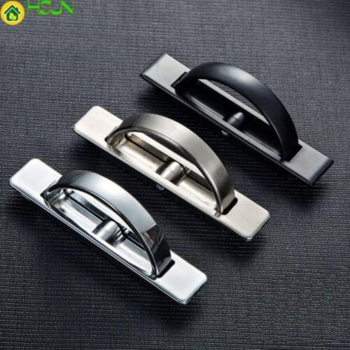Tatami Door Knobs Furniture Hidden Recessed Flush Pull Cover Floor Cabinet Handles Need Slotted
