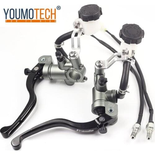 Motorcycle 16X18 Brake Adelin Master Cylinder Hydraulic brake clutch pump lever handle FOR Yamaha
