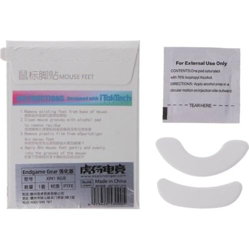 Enhanced Tiger Gaming Mouse Skates Feet For Endgame Gear XM1 RGB Mouse Glides