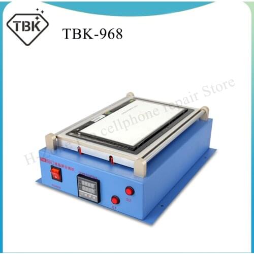 TBK-968 2in1 vacuum lcd separator machine hot plate automatic touch screen separator repair for tablet mobile