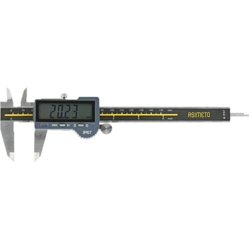 Asimeto IP67 Waterproof Digital Caliper 0-200mm AS-305-08-5