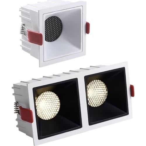 Dimmable LED Downlight Anti-Glare led Ceiling Lamp LED Spot Lighting Bedroom Kitchen led Recessed Downlight