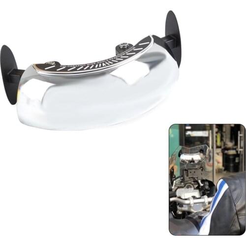 Blind Spot Mirrors Universal Windscreen Safety Auxiliary Rear View Mirror for Sports Bikes Street Bikes