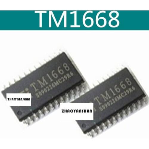 100pcs X TM1668 SOP-24 NEW