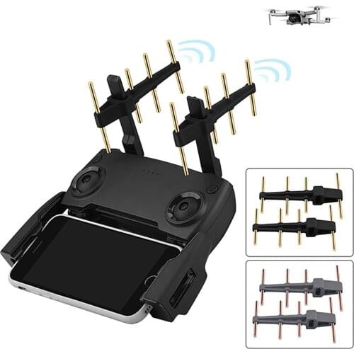 2pcs 2.4Ghz Yagi Antenna Range Extender Signal Booster Transmitter Extension Antenna for Mavic 2/Mavic Mini/Mavic Pro Drone