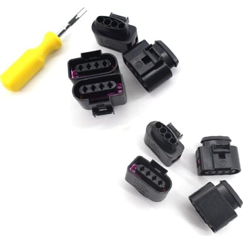 8* Ignition Coil Connector Repair Kit Harness Plug Wiring fit for Audi VW 4B0973724