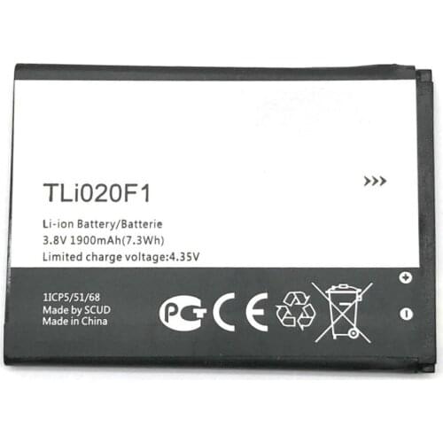 High Quality 2000mAh Battery For Alcatel ONE TOUCH pop 2 5042d TLi020F2 for TCL Mobile Phone