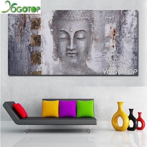 Large DIY Diamond Painting Abstract Zen Lord Buddha Art Mosaic Diamond Embroidery Full display DIY Picture Of Rhinestone YY2099