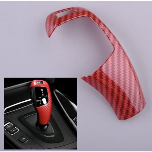 LHD Car Gear Shift Knob Cover Trim Frame Fit for BMW 2 3 4 5 6 7 X Series F20 F21 F22 F23 F30 F31 F32 F33 X3 X4 X5 X6 2014 2015