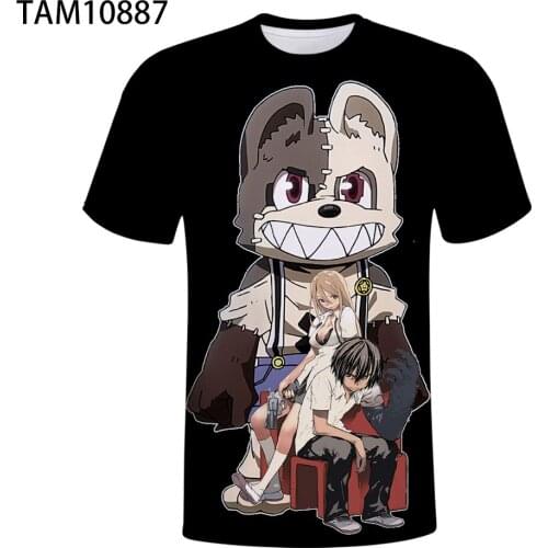 2021 Anime Gleipnir 3D Printed T-Shirt Men/Women Fashion Casual Popular Harajuku Streetwear Short Sleeve Oversize Top