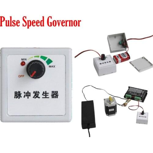 CNC Stepper Motor Generator and Pulse Speed Governor for CNC Machine Control Stepper Motor Speed