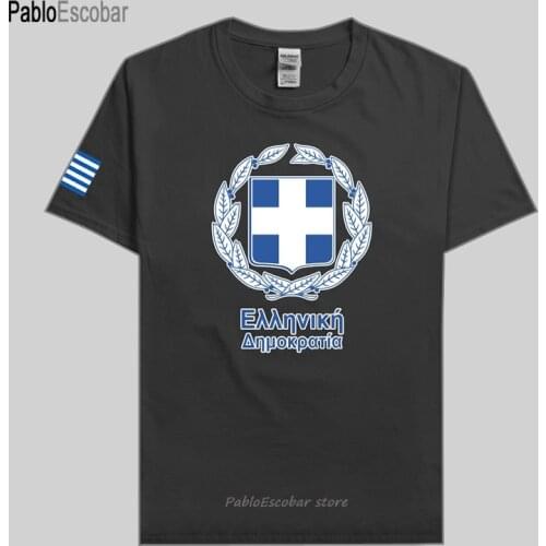 Greece mens t shirt fashion jerseys nation team cotton t-shirts streetwear fitness brand clothing country tees The Greek