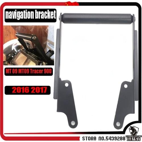 For Yamaha MT 09 MT09 Tracer 900 2016 2017 New GPS Smart Phone Navigation Mount Mounting Bracket Adapter Holder