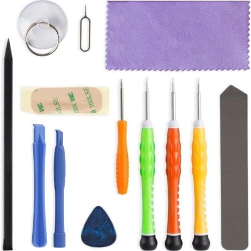 Mobile Phone Screen Opening Repair Tools Kit Screwdriver Set For IPhone X 8 7 6(Random Color) Mobile Phone Removal Tool Set
