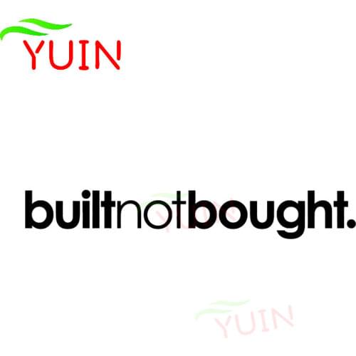 Built-in Do Not Buy Word Art Car Stickers Body Decoration Personalized PVC Waterproof Sunscreen Stickers Can Be Customized Color