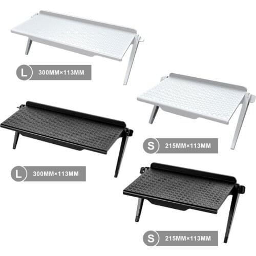 Computer Monitor Rack Plastic LCD TV Top Screen Bracket Creative Multifunctional Storage Rack computer screen shelf accessories