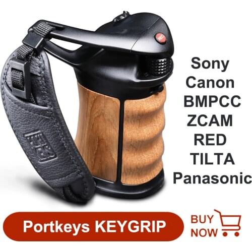 Portkeys KEYGRIP Focus Side Handle Bluetooth WiFi Control Module Hand grip for Sony Canon BMPCC 4K 6K ZCAM RED TILTA
