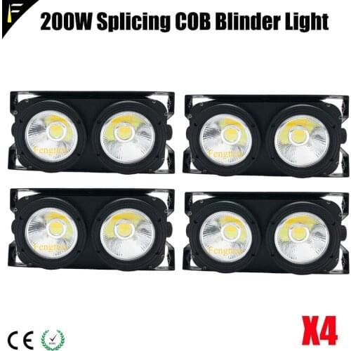 Show Plaza Light Stage Blinder Auditoria Light WW Plus CW 2in1 COB Lamp 200w Spliced Type For Stage