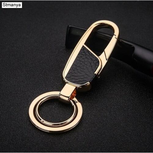 Stmanya New High quality Metal Keychain Women Men Top Keychain Car key ring Party Gift Jewelry K1855